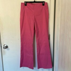 Avital Vintage Barbie Pink Flare Pants Size XL (Measures Smaller)